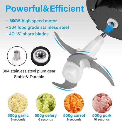2Ltr Stainless Steel Meat Grinder Kitchenware