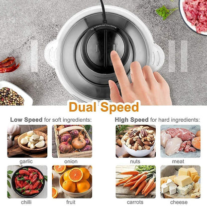 2Ltr Stainless Steel Meat Grinder Kitchenware