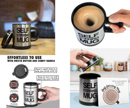 Self Stirring Coffee Mug Cup Kitchenware