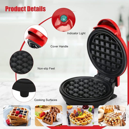 Portable Mini Waffles Maker Machine for Home
