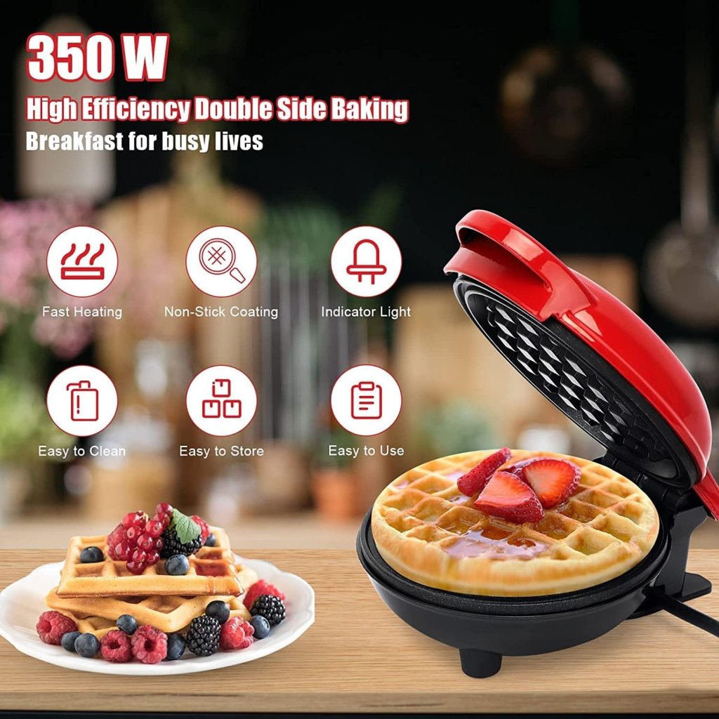 Portable Mini Waffles Maker Machine for Home